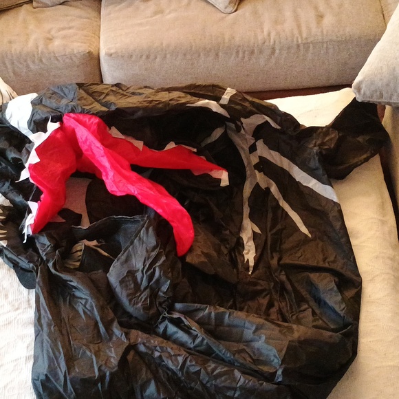 Venomosauras Marvel Spiderman Adult Inflatable Costume One Size very cool - Picture 2 of 3